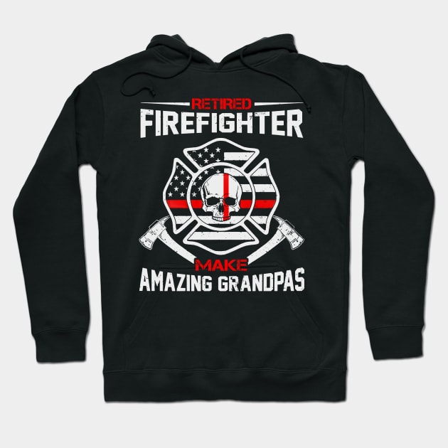 Retired Firefighter Make Amazing Grandpas Hoodie by gotravele store